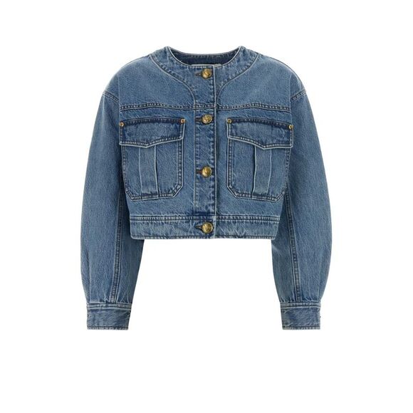 ZIMMERMANN Jackets & Blazers - Zimmermann Women Denim Jacket